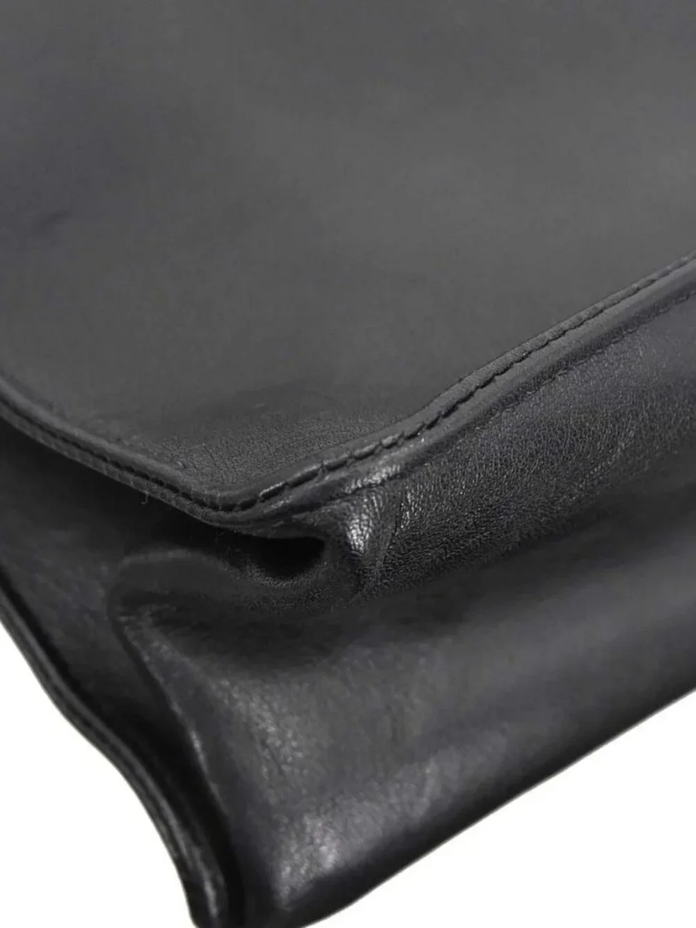 Chanel Black Lambskin Chain Tote Shoulder Bag 168490